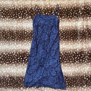 Vintage Le chateau lace dress